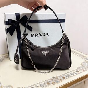 Prada Hobo Bag in Black